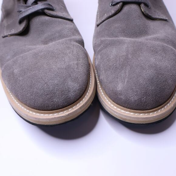 BANANA REPUBLIC Arley Suede Boot Taupe Grey OrthoLite Desert Lace Up Men's 12M - Picture 2 of 8